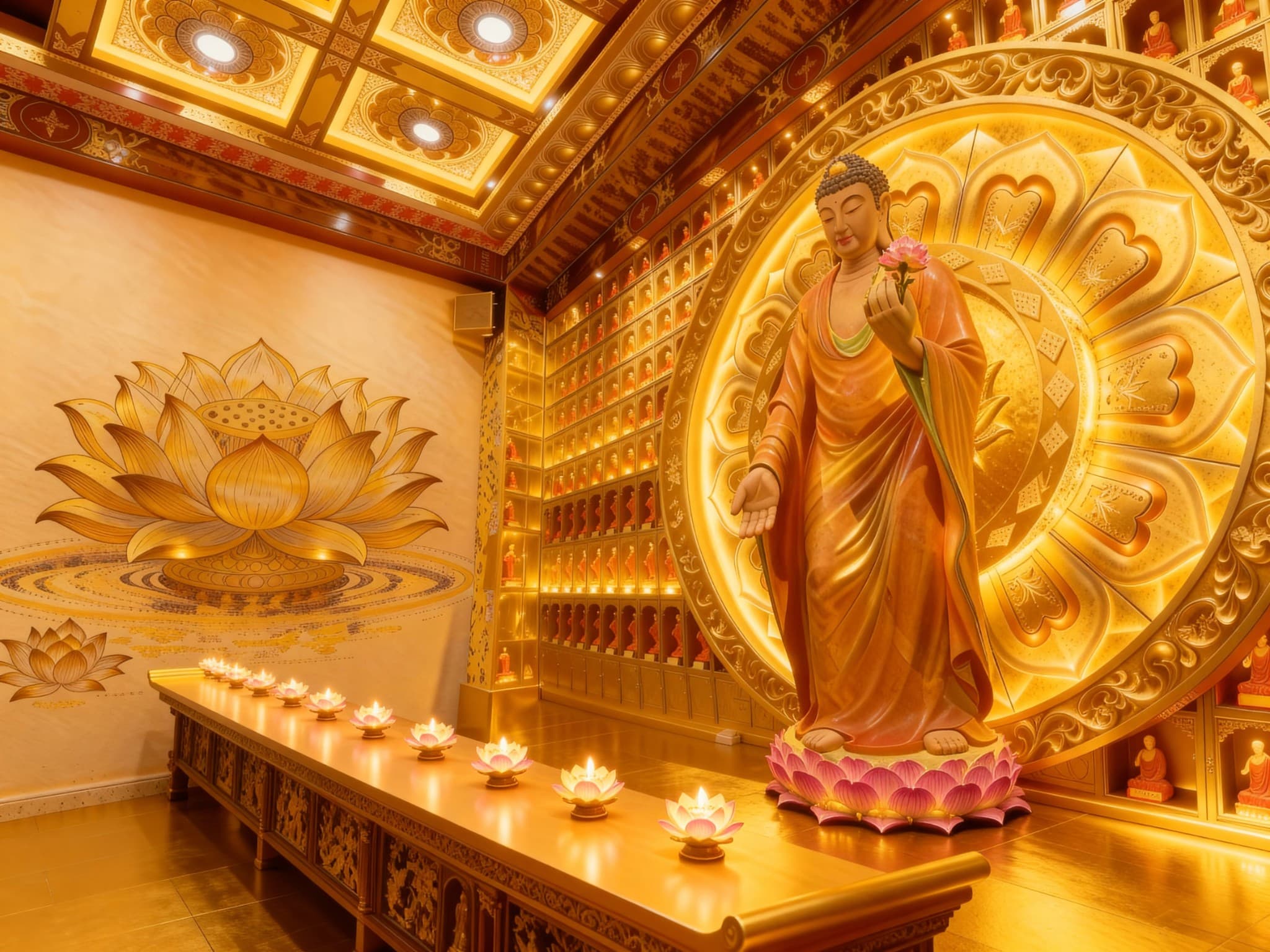 限量独立式「光中化佛」 Limited 'Buddha in Light' Offering