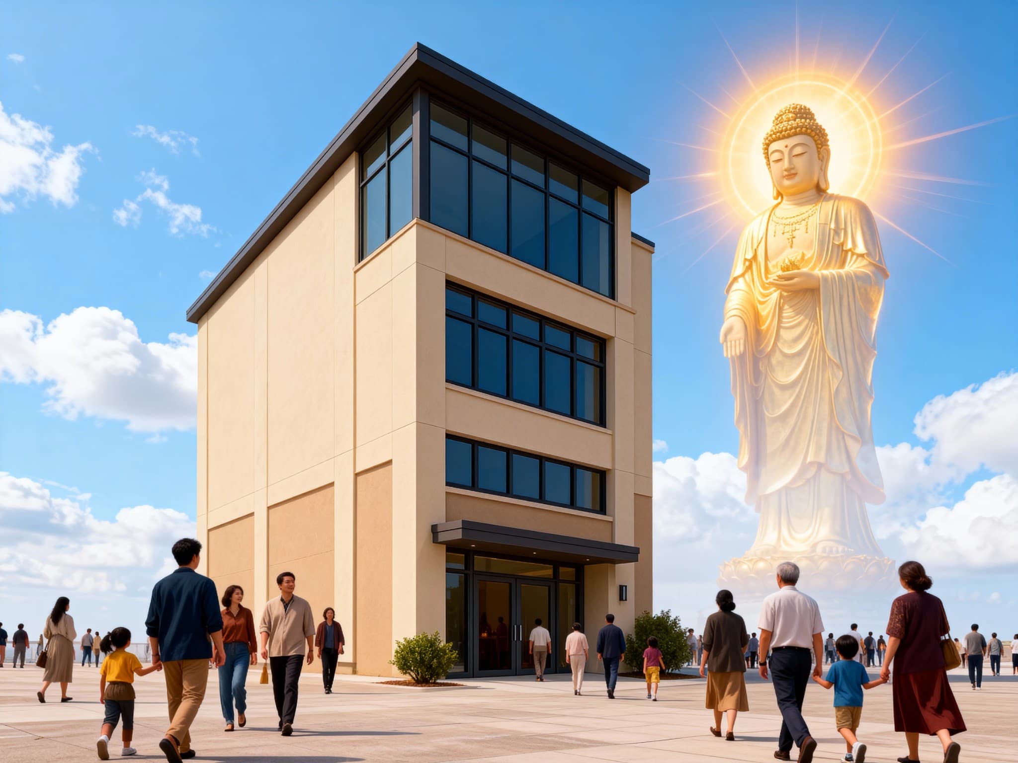 建设新寺院道场 Construction of New Temple Premises